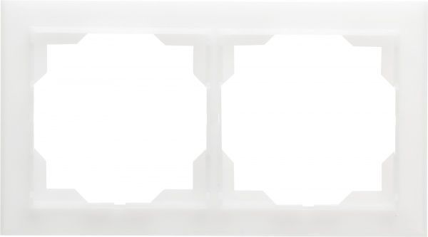 Рамка двухместная ABB NEO универсальная белый 3901M-A00120 01