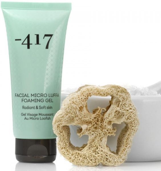 Гель-пена Minus 417 с микроволокнами люффы 200 мл