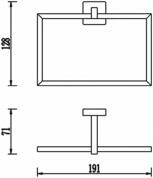 Кольцо для полотенца Aqua Rodos Terra 4780