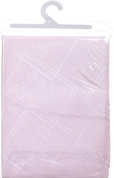 Скатертина Dertsiz d160 пудровий Karna 