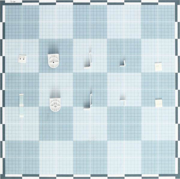 Ролета мини Impulso P+R 2074 72,5x150 см голубая 