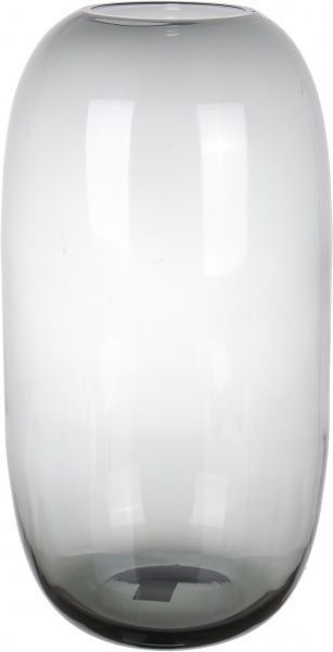 Ваза Грей скляна сіра 55х29 см Wrzesniak Glassworks