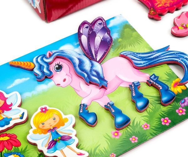 Гра магнітна Vladi Toys Феї та єдиноріг VT3703-04