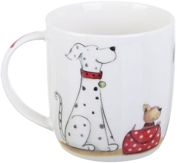 Набір чашок Pets 360 мл 4 шт колір у асортименті Fiora