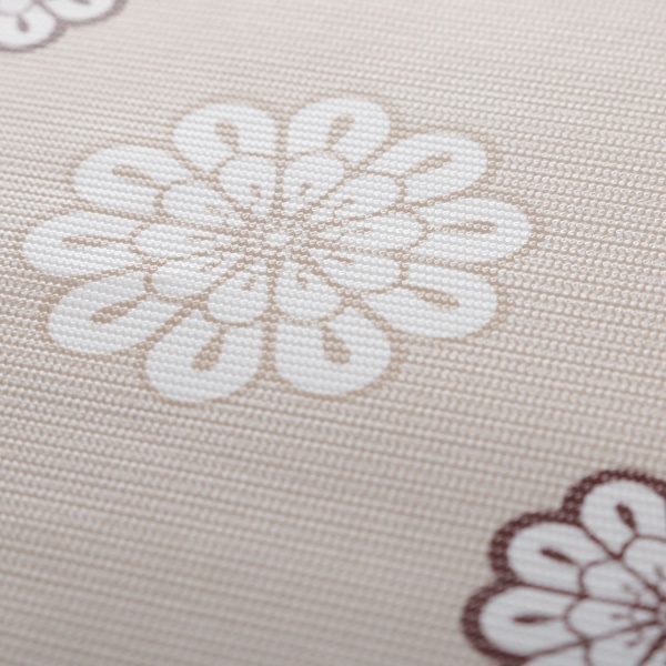 Скатерть Ромашка 137x180 см бежевый с рисунком Даріана 