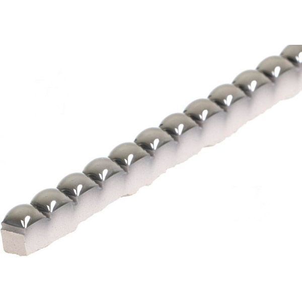 Плитка Cerossa Ceramica ребристий платина 0,7x25 