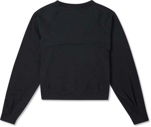 Футболка Converse Twisted Knits Cut Out Top 10022960-001 р.XS черный