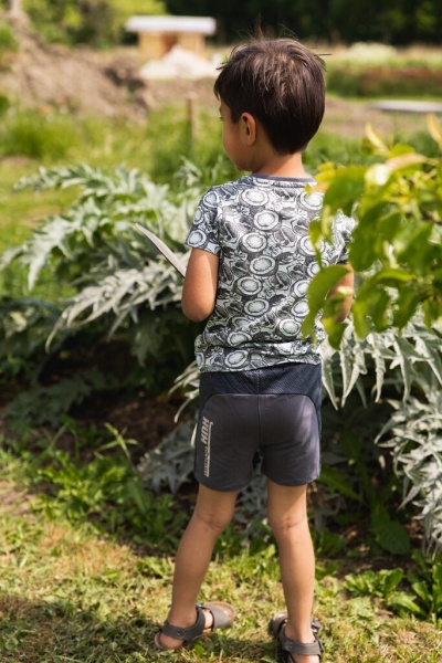 Футболка для хлопчиків Koko Noko р.122 світло-блакитний T46874-37 