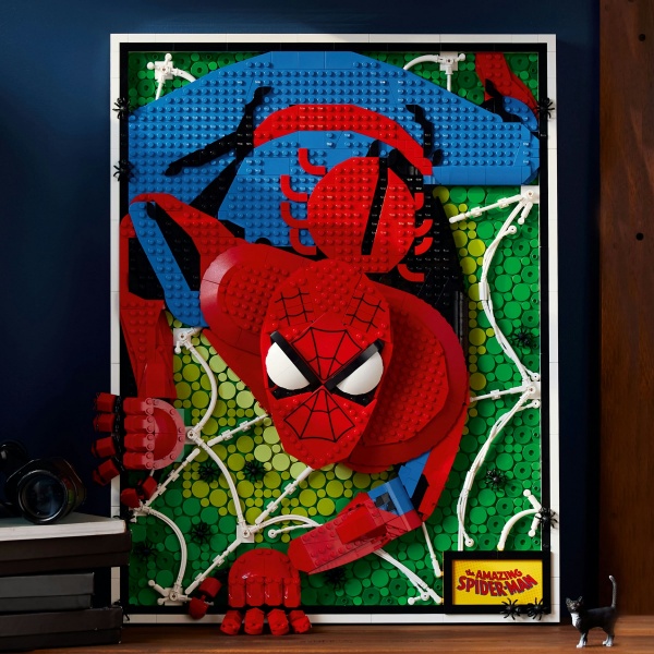 Конструктор LEGO Art Человек-паук 31209