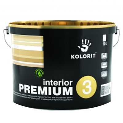 Фарба Kolorit Interior Premium 3 A 3 л