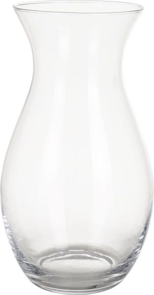 Ваза Prom Міранда скляна прозора 30х17 см Wrzesniak Glassworks