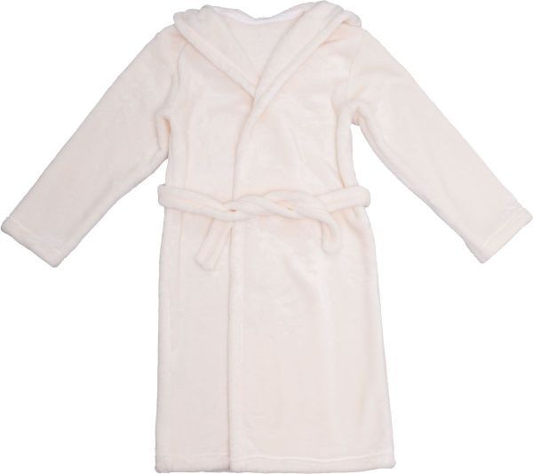 Халат детский Україна с капюшоном р.98 белый 