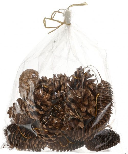 Набор шишок 6 см 18 шт./уп.  