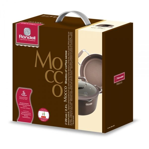 Кастрюля Mocco 20 см 2 л RDA-280 Rondell