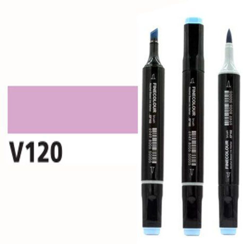 Маркер спиртовой FINECOLOUR EF102-120N сиреневый 