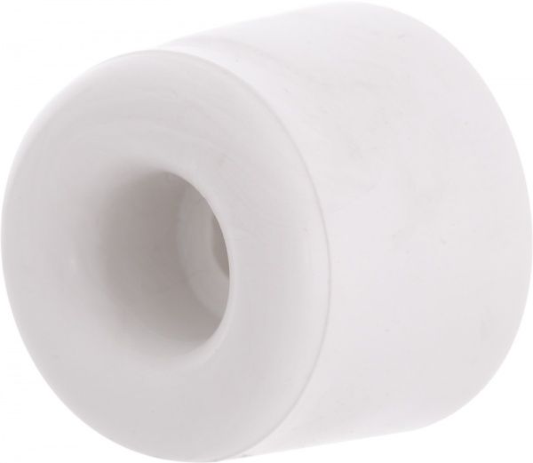 Стопор дверний гумовий 25x35 мм білий