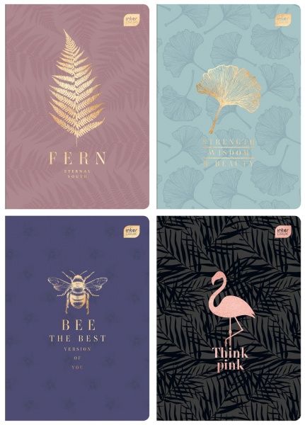 Тетрадь школьная А5 48 стр. клетка You в ассортименте InterDRUK