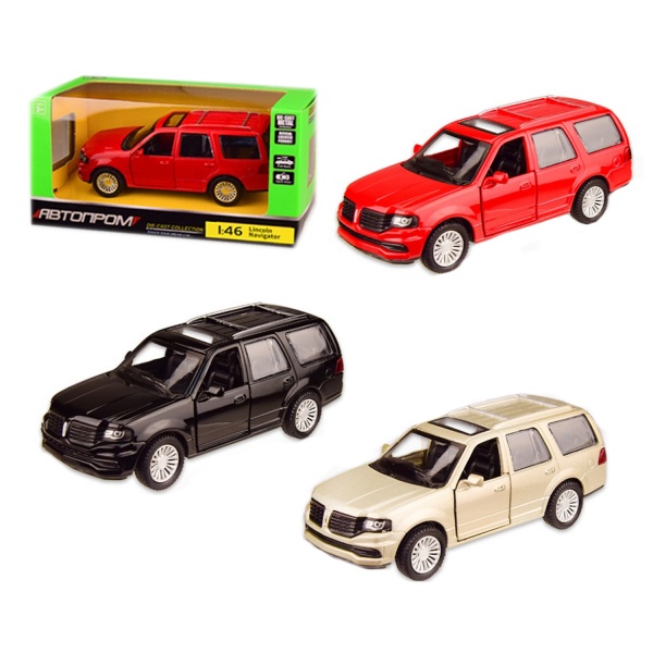 Автомобиль Автопром 1:48 Lincoln Navigator (в ассортименте) 4309