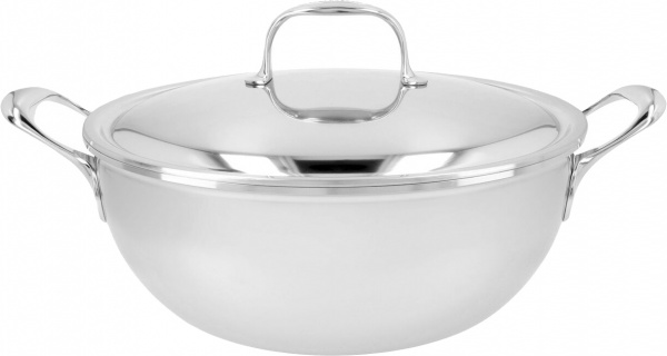 Сотейник конічний 24 см з двосторонньою кришкою 3.30 л Silvinox Atlantis 7 40850-934-0 Demeyere