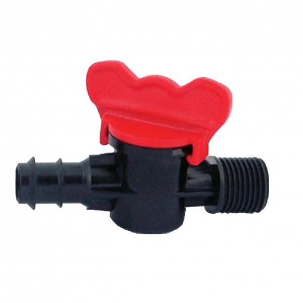 Кран стартовый для капельной трубки Sertsan 16x3/4 НР