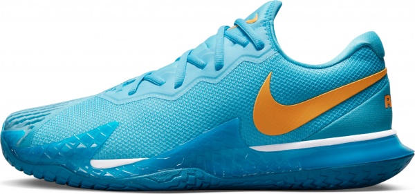 Кроссовки Nike NikeCourt Zoom Vapor Cage 4 Rafa DD1579-400 р.45,5 голубой