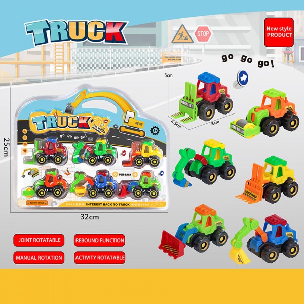 Ігровий набір транспорту Shantou 1:50 K69-1