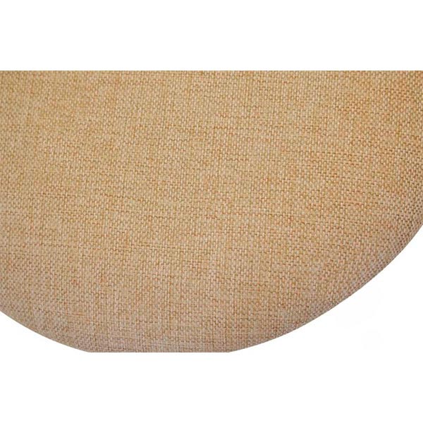 Табурет барний РПМК круглий м'який бежевий 