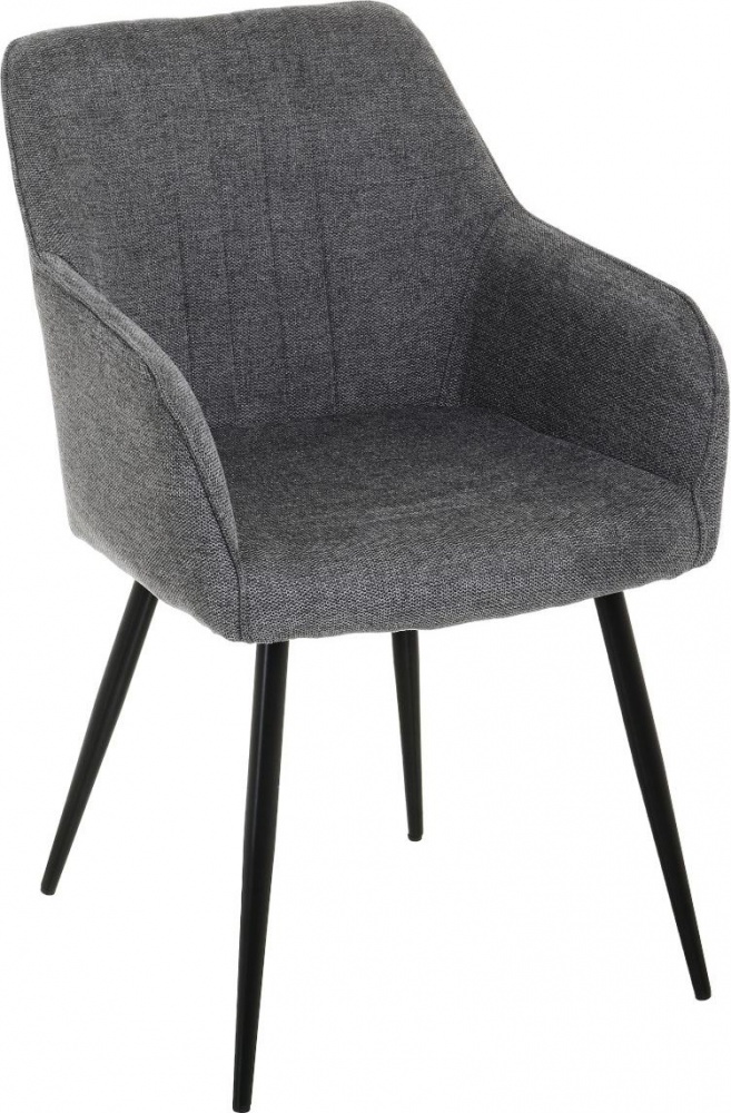 Кресло Marly 60х62х88 см UF920-11 серый / черный