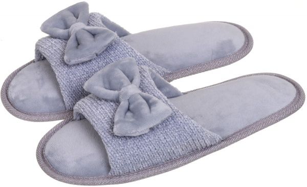 Капці домашні La Nuit Лола р. 36-37 сірий 