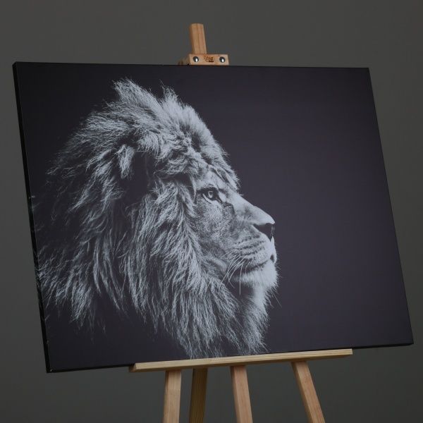 Картина Лев 100x75 см Styler 