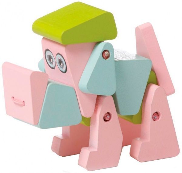 Игрушка деревянная Cubika Собака акробат LA-1