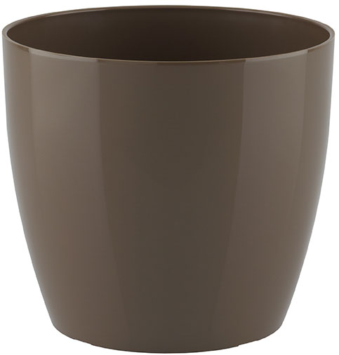 Горщик пластиковий Artevasi San Remo круглий 3,2л тауп 