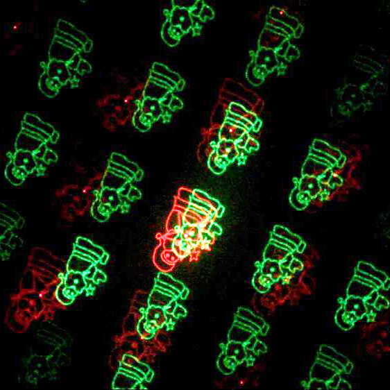 Проектор лазерный ФАZА LSP-RG-2 встроенный светодиод (LED) 