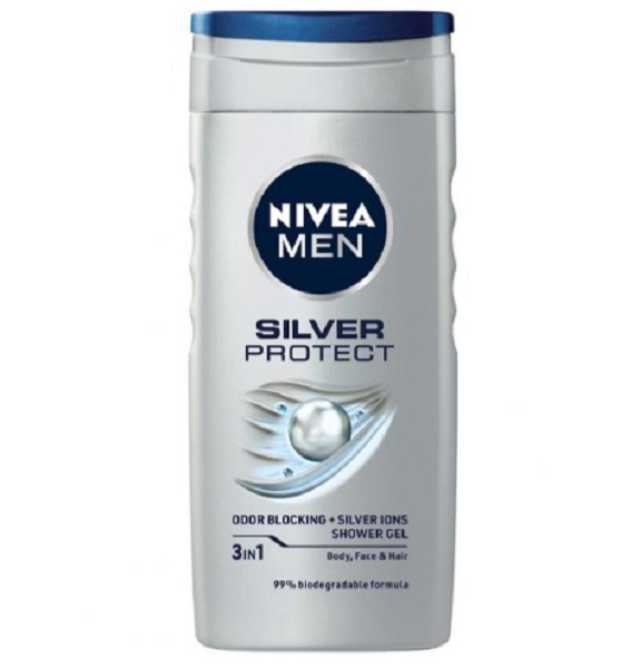 Гель для душу Nivea MEN Срібний захист 250 мл