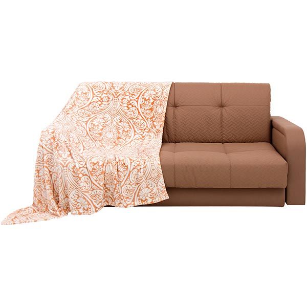 Плед La Nuit Supersoft Вензель бежевый 160x200 см