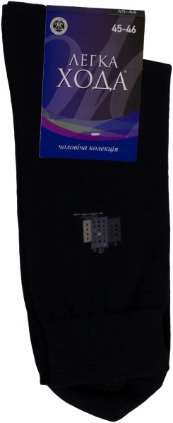 Шкарпетки Легка хода 6012 р. 31 чорний 
