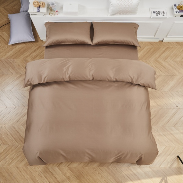 Комплект постельного белья Solido семейный бежевый La Nuit 