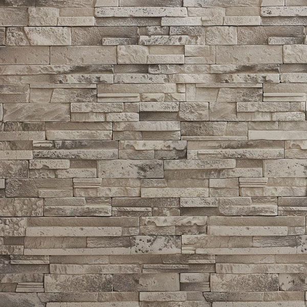 Плитка гипсовая уголок RUSTIKA Валенсия серая 0,96 пог.м 