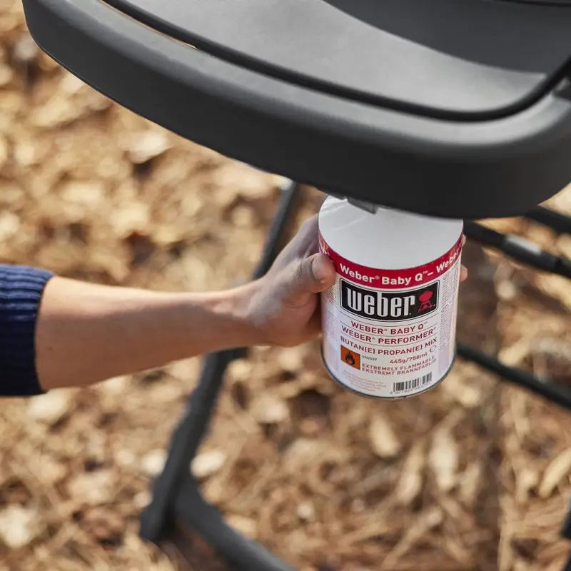 Гриль газовий Weber Traveler Compact Portable, чорний