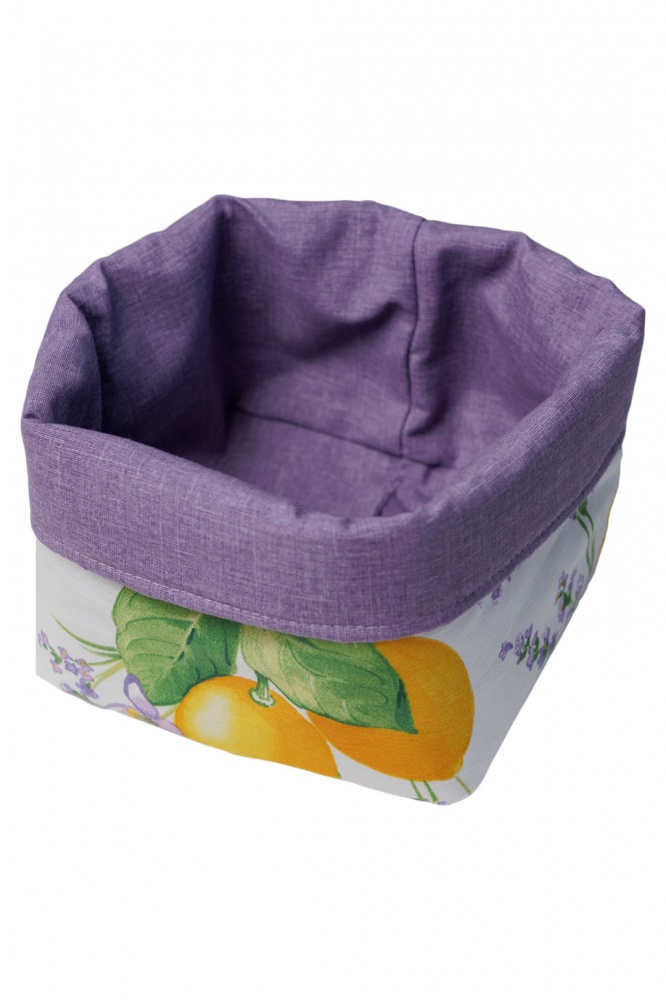 Хлебничка гобеленовая La Nuit Lemons & Lavender 18x18 см