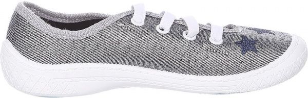 Кеды 3F р.30 серебряный 4Bt14/6 