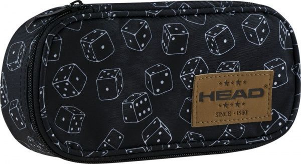 Пенал школьный HD-423 Head черный