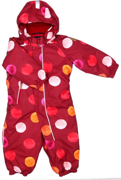 Комбінезон для дівчинкидля хлопчикаунісекс Reima Puhuri р.92 червоний 510306 