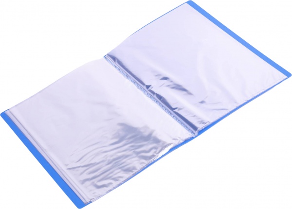 Папка А4 с 40 файлами синий UP! (Underprice)