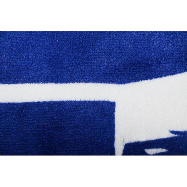 Полотенце пляжное Anchor 70x140 см белый с синим 