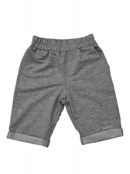 Шорты для мальчиков JOIKS р.146 серый меланж SH-13 