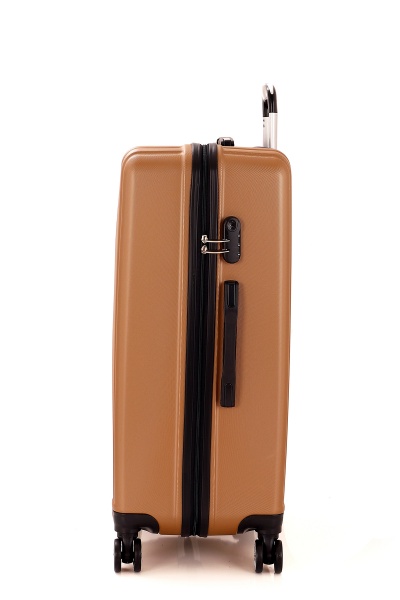 Чемодан 100 л бежевый MCS V360 на 4 колесах L 28