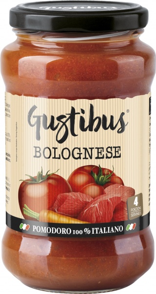 Соус Gustibus томатный Болоньезе 400 г