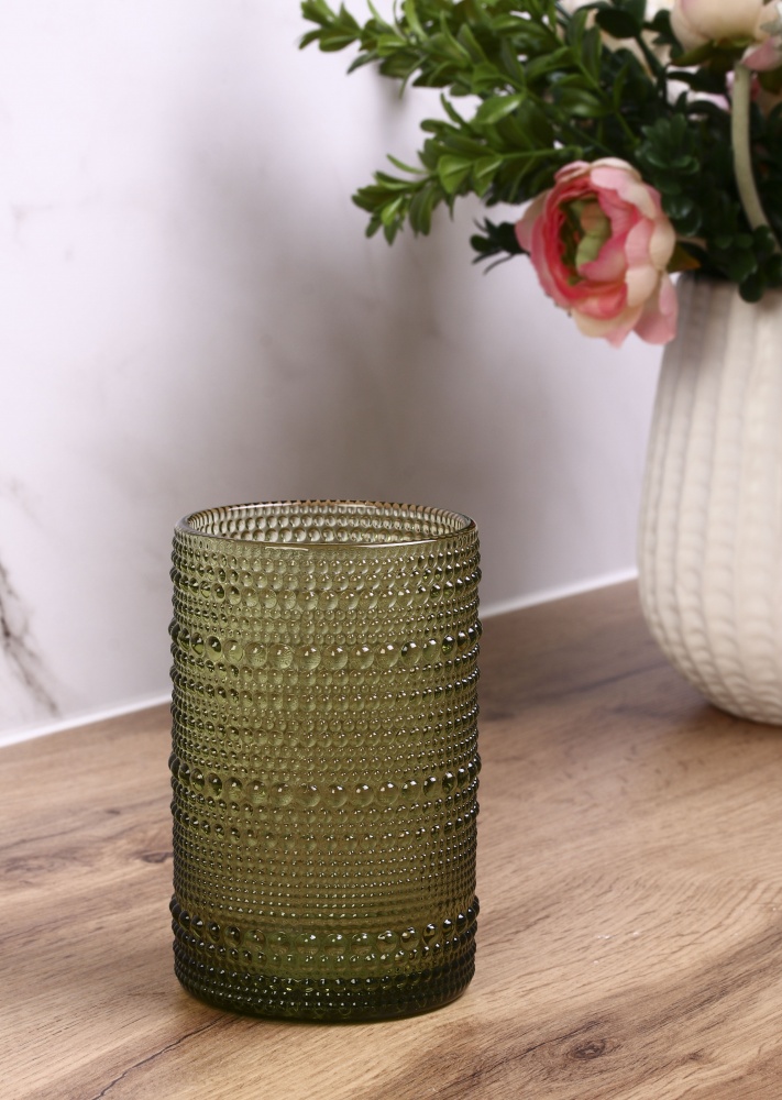 Стакан высокий Fiora Bubble Green 440 мл 1 шт.