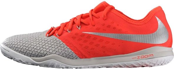 Бутсы Nike ZOOM HYPERVENOM 3 PRO IC AJ3804-060 р. 10,5 серый